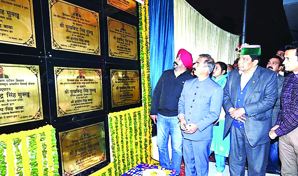 M Inaugurates Projects Worth ₹31 Crore in Nalagarh Assembly Constituency