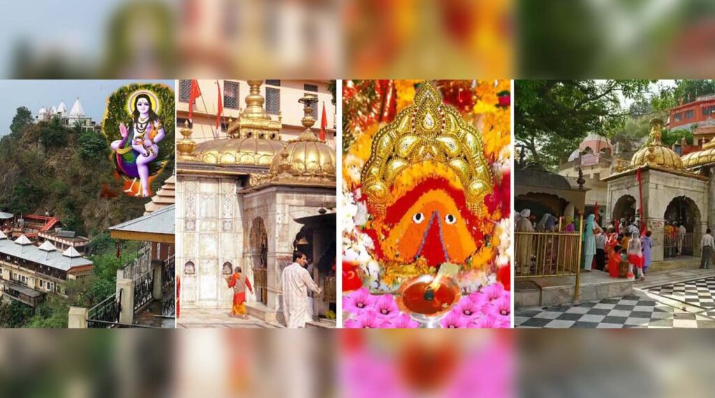 hills time beautification of four big temples in himachal pradesh