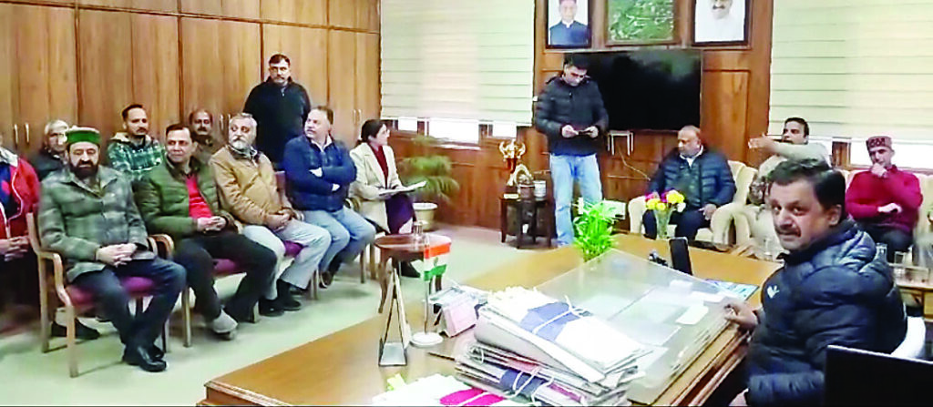 solan news Encroachment to be curbed through videography hills time
