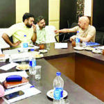 नालागढ़ में पहली बारिश में ही ढही नव निर्मित सड़क़, निर्माण गुणवत्ता पर उठे गंभीर सवाल