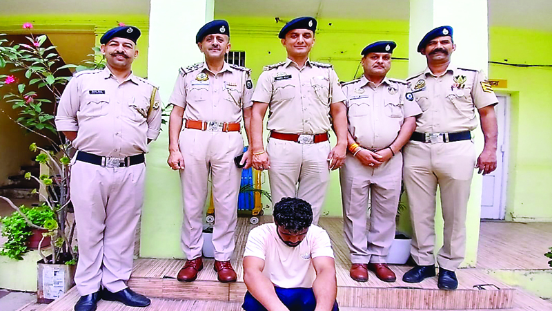 आईजीएमसी से छुट्टी मिलते ही हत्या का आरोपी गिरफ्तार